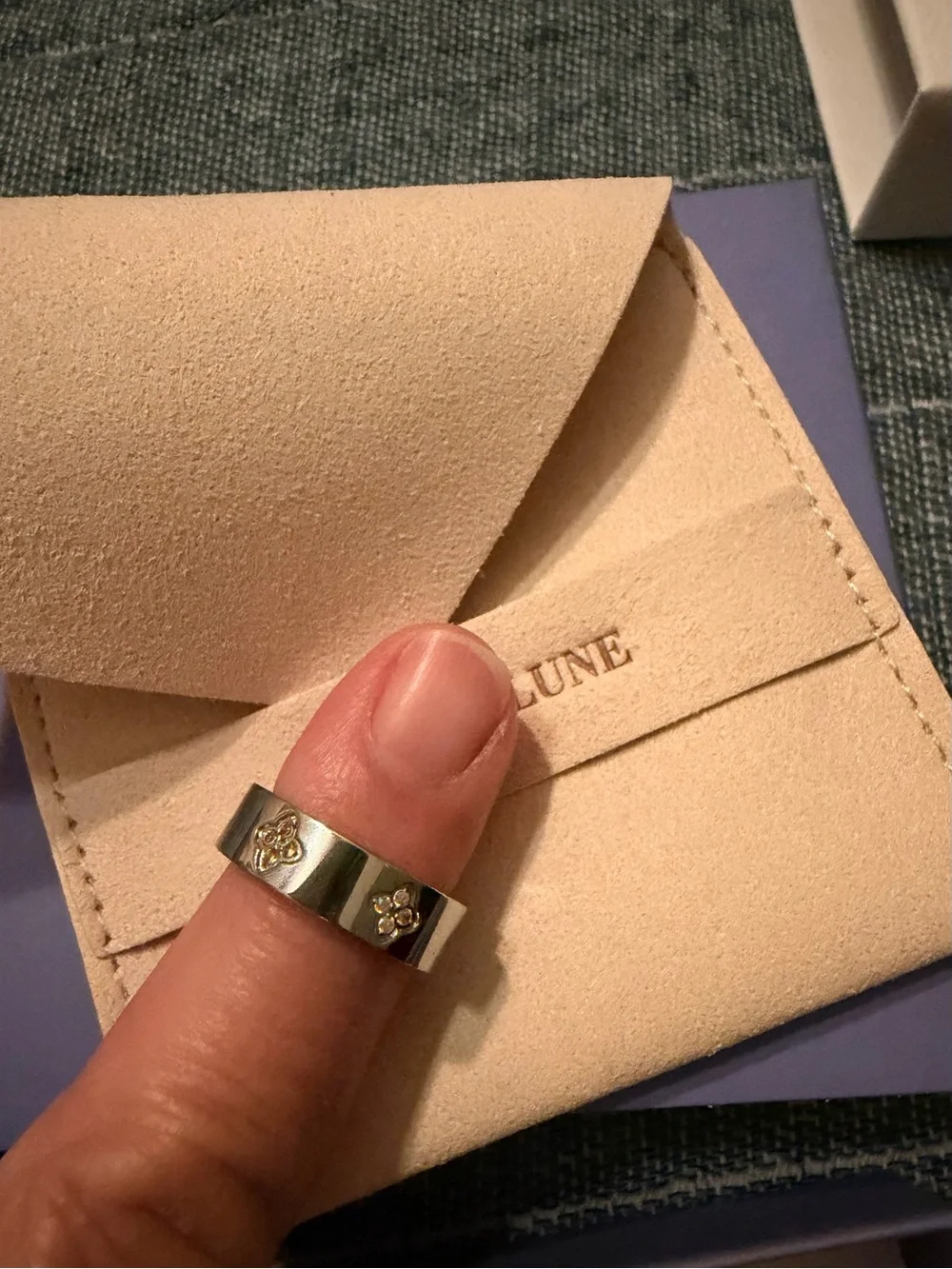 INDIGO LUNE “Eloise” Ring Sz. 6